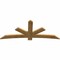Ekena Millwork Alberta Rough Sawn Timber Gable Bracket, Western Red Cedar, 84"W x 35"H x 2"D x 6"F, 10/12 Pitch GBW084X35X0206ALB00RWR - alternate 2